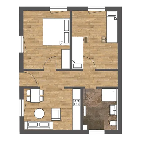 Möttelin Gut Hügle Apartman